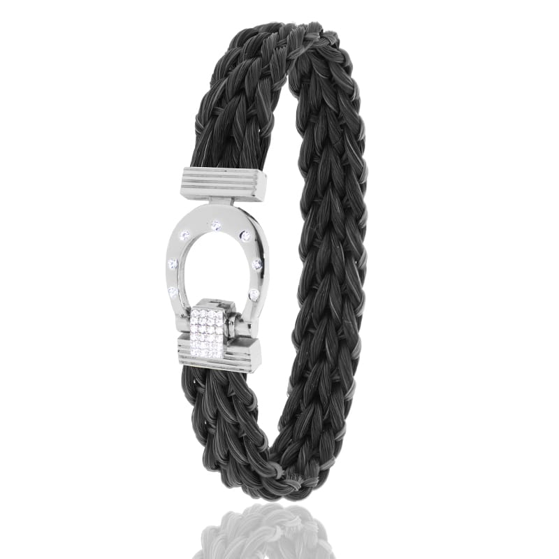 Bracelet Mustang Diamant Platine