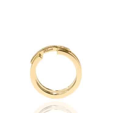 Bague Ndlovu Homme Or et Diamants – Image 4