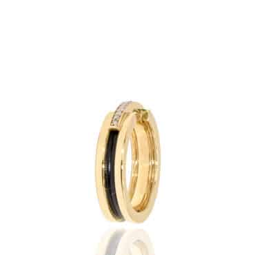 Bague Ndlovu Homme Or et Diamants – Image 3