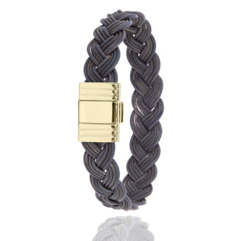 Bracciale intrecciato Inyati tutto in oro