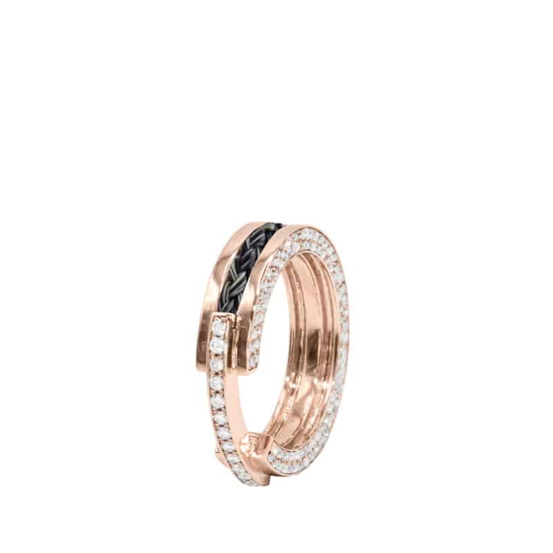 Anillo Nhutlwa de oro y diamantes para mujer (Copie)
